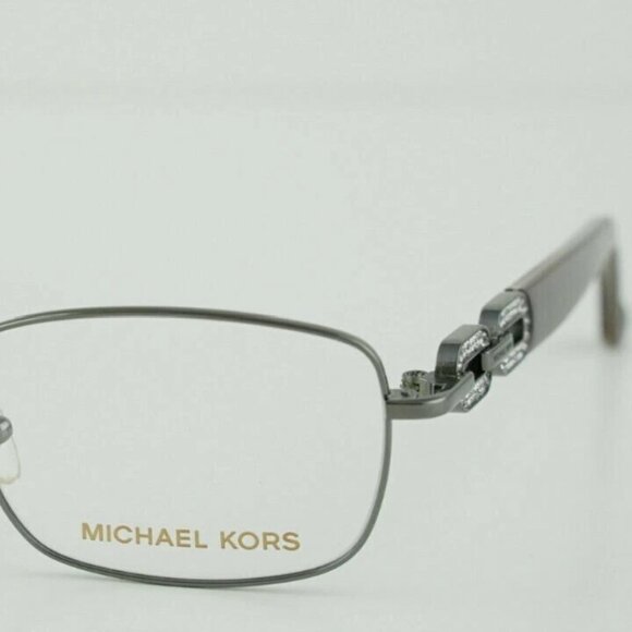 Michael Kors Eyeglasses MK365 034 Gunmetal Rectangular Frame - Picture 2 of 10